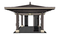 中式古典亭子su模型