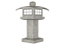 日式石灯笼su模型