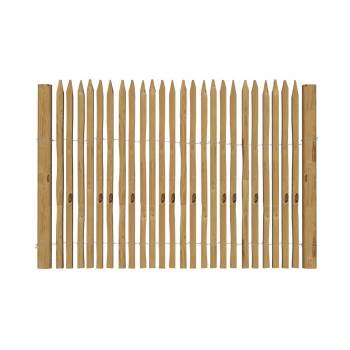 竹篱笆围栏su模型 SU模型下载