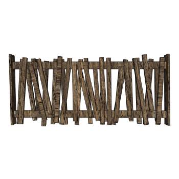 木制栅栏围栏su模型 SU模型下载