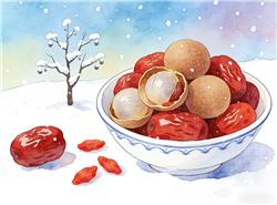水彩画:大雪吃三宝是指哪三宝？