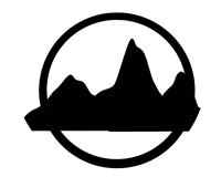 中式圆形山脉装饰su模型