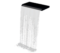 流水水柱su模型