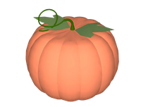 南瓜蔬菜su模型
