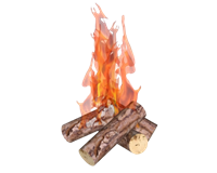 篝火火焰su模型