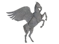 飞马雕塑su模型