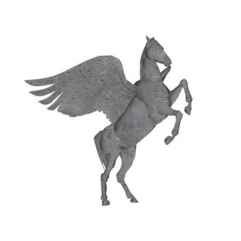 飞马雕塑su模型 SU模型下载