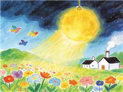 水彩画:“人造太阳”何以照进现实