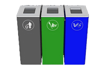 垃圾桶垃圾箱分类su模型