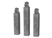 石狮子栓马柱su模型