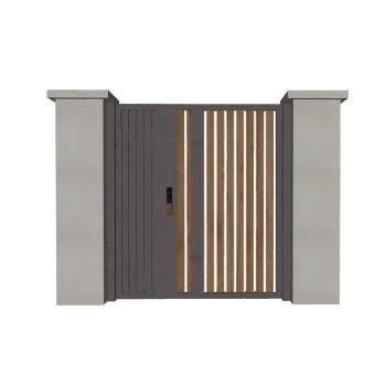 现代别墅入户门院门su模型 SU模型下载