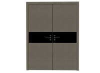 双开门室内门su模型