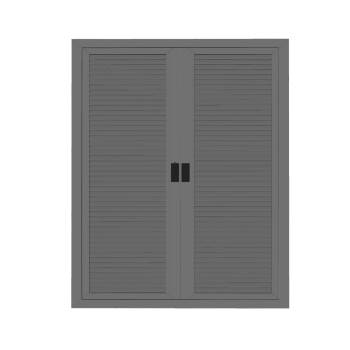 双开百叶门su模型 SU模型下载