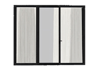 落地门窗玻璃门su模型