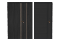 子母入户门su模型