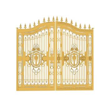 铁艺大门顶尖构件雕花su模型 SU模型下载