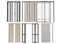 折叠门移门su模型