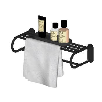 毛巾架与卫浴置物架su模型 SU模型下载