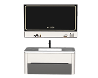 [浴室]智能镜的浴室柜su模型