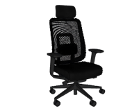 [椅子]人体工学办公椅su模型