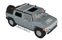 [交通]悍马SUV越野车su模型