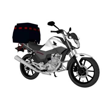本田HONDA摩托车su模型 SU模型下载