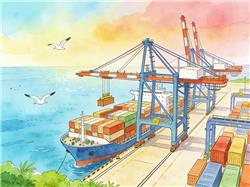 水彩画:用漫画方式了解海南自贸港封关