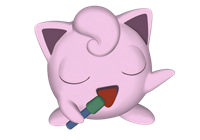 [装饰]卡通唱歌手办IP摆件su模型