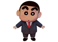 [人物]卡通小新哥哥手办su模型