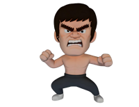 [人物]格斗大师su模型