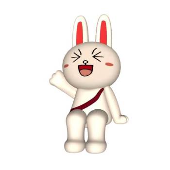 卡通小兔子草图模型动物SU模型 SU模型下载