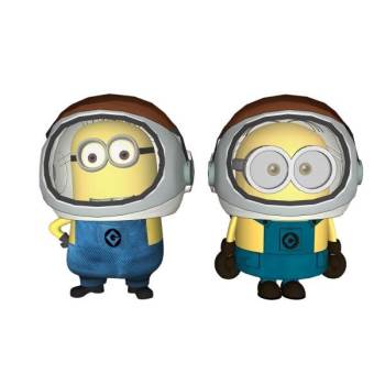 太空小黄人卡通角色su模型 SU模型下载