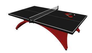 [体育]乒乓球桌球拍su模型