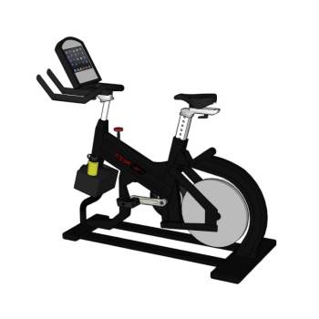 室内动感单车健身器材su模型 SU模型下载