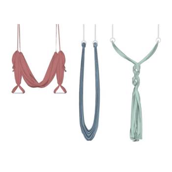 悬挂式空中瑜伽吊床体育SU模型 SU模型下载