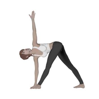 瑜伽锻炼女人人物SU模型 SU模型下载