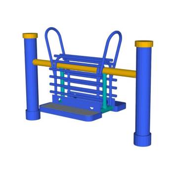 户外健身器材-梯式扭腰器体育SU模型 SU模型下载