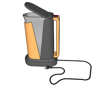 [家电]电热水壶 免费SU模型