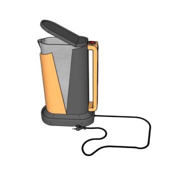 电热水壶家电SU模型 SU模型下载