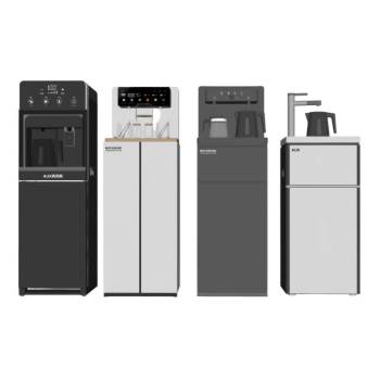现代立式饮水机家电SU模型 SU模型下载