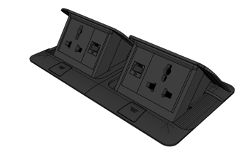 [家电]地插插座 su模型素材免费