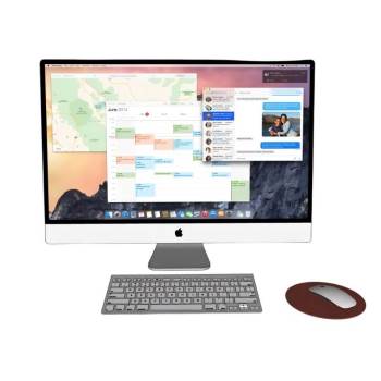 白色iMac电脑一体机家电SU模型 SU模型下载