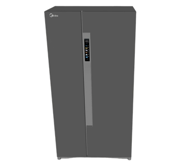 [家电]美的嵌入式对开门冰箱 sketchup组件