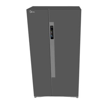 美的嵌入式对开门冰箱家电SU模型 SU模型下载
