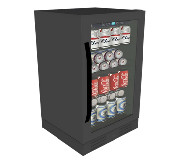 [家电]冷藏展示柜小型冰箱 SU模型资源