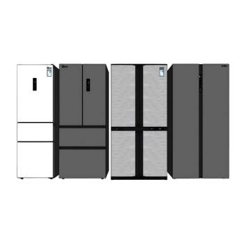 四款立式冰箱家电SU模型 SU模型下载