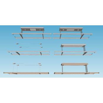 升降电动晾衣架家电SU模型 - SU模型免费下载_sketchup模型