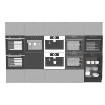 蒸烤一体机和消毒柜家电SU模型 SU模型下载