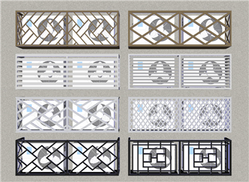[家电]空调外机和保护罩 草图大师模型下载
