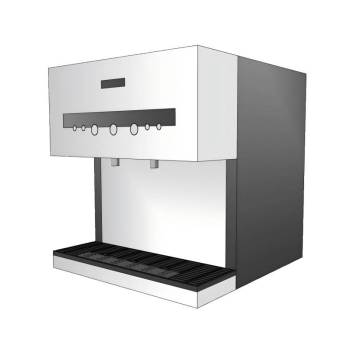 不锈钢立式饮水机开水机家电SU模型 SU模型下载